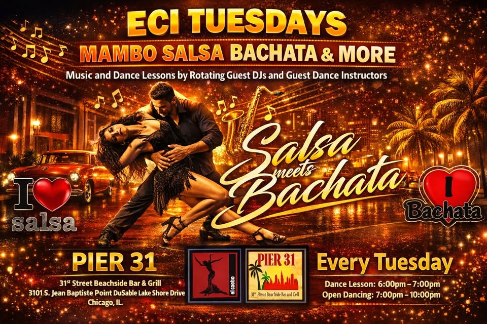 ECI Tuesdays Mambo Salsa Bachata & More at Pier 31 (Year 12)