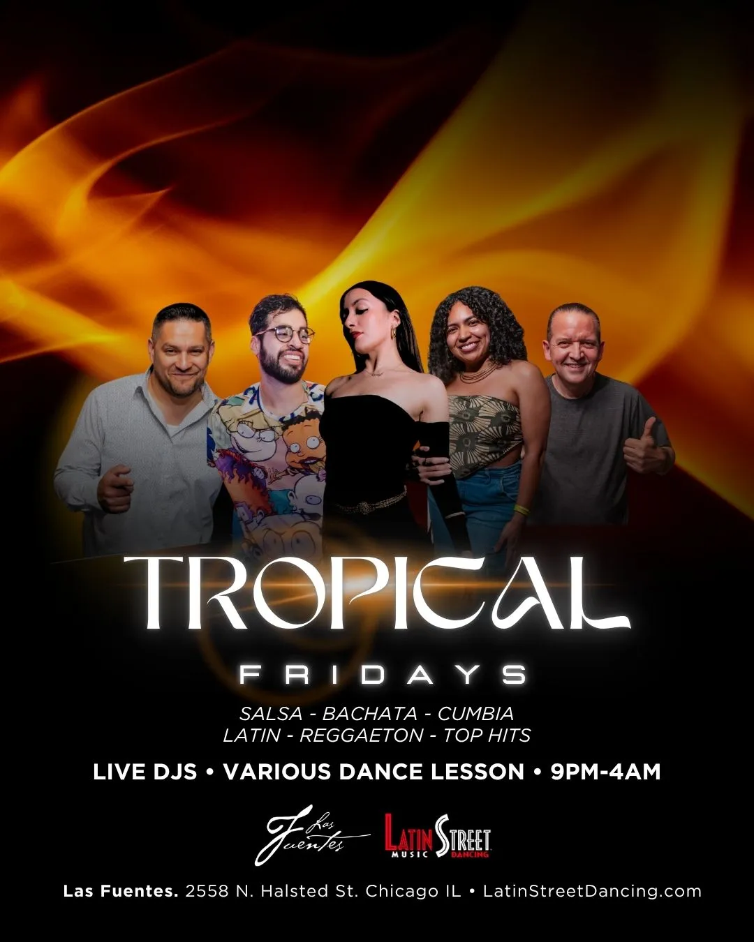Tropical Fridays @ Las Fuentes Lincoln Park